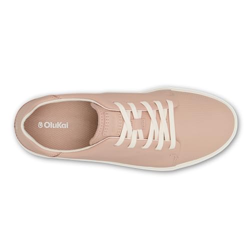 Image of OluKai Wailea Women's Golf Shoes, Spikeless Golf Shoes, Supple Full-Grain Leather & Contoured Footbed, Waterproof & Stain-Resistant