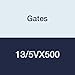 Gates 13/5VX500 Super HC Molded Notch Powerband Belt, 5VX Section, 8-1/8" Overall Width, 35/64" Height, 50.0" Belt Outside Circumference