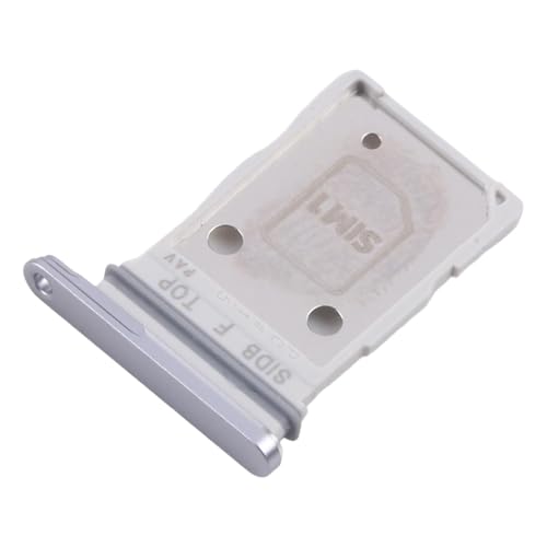 Image of Original SIM Card Tray + SIM Card Tray Compatible with Samsung Galaxy S26 SM-S942B (Silver Shadow)