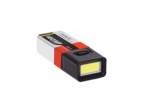 Velamp SNICKER: Antorcha LED COB de 50 lúmenes con batería de 9V