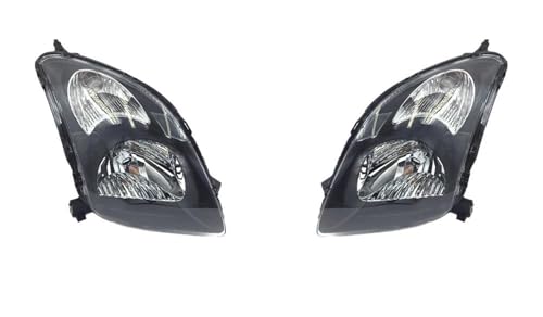 Phares pour Suzuki Swift 2005-2013 bloc optique avant noir complet