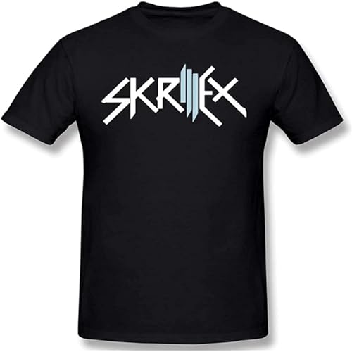 Photo de Cool Skrillex Recess Men T-Shirt Summer Crew Neck Short Sleeve Tee Tops Black XL