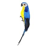 VINTORKY 1 Stück Künstlicher Ara Vogel Gartendeko Kunstvogel Dekoration Realistische Form Für Hochzeit/Pflanze//wohnkultur