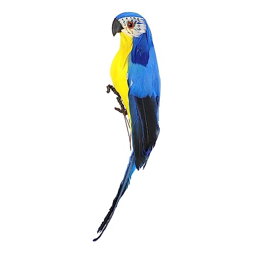 VINTORKY 1 Stück Künstlicher Ara Vogel Gartendeko Kunstvogel Dekoration Realistische Form Für Hochzeit/Pflanze//wohnkultur