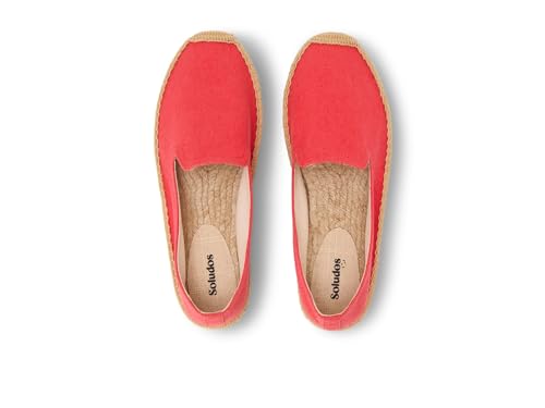Soludos Womens Smoking Slipper Espadrille Cayenne Red 6-6.5 Medium2