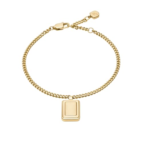 Image of Fossil Women's Stainless Steel Chain Bracelet