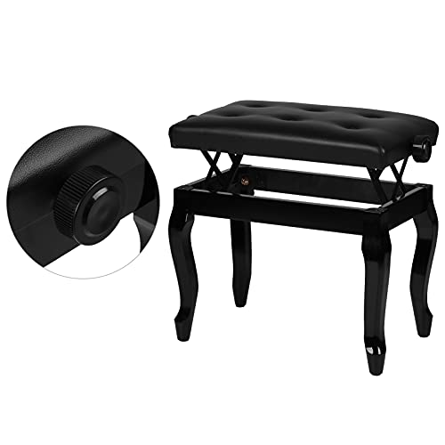 Alvinlite Tabouret De Piano, Tabouret De Piano De Levage De Coussin en Cuir PU Réglable Convient pour La Bande De L’école À La Maison - Les Beatles, Paul McCartney, John Lennon, RIngo Starr, George Harrison Alvinlite Tabouret De Piano, Tabouret De Piano De Levage De Coussin en Cuir PU Réglable Convient pour La Bande De L'école À La Maison – Image 5