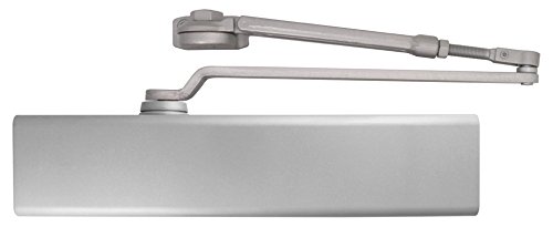 DCM1000-STD-FULL-HW/PA-DKBRZ, Medium Duty Hold, Open arm Surface Door Closers with Full Cover, 695/DKBRZ, Dark Bronze