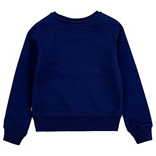 Levi's Kids Batwing Crewneck Sweatshirt Fille Medieval Blue 2 Ans