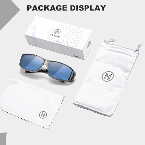 Image of Night Vision Driving Over Glasses, Polarized Nighttime Glasses Men Women Anti Glare Yellow Tinted Lens