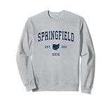 Photo Gallery springfield ohio oh - stampa sportiva vintage felpa Photo Gallery springfield ohio oh - stampa sportiva vintage felpa
