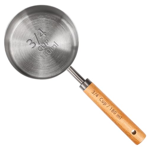 Malmo Measuring Cup with Wooden Handle - Thumbnail 2