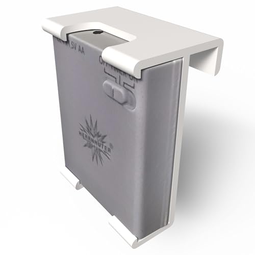 3DSR Batteriefach Fensterhalterung für Herrnhuter Stern (Weiß)