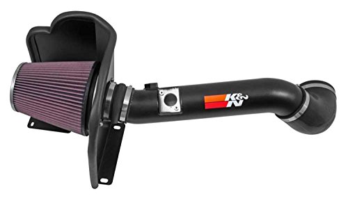 Kit d'admission K&N en aluminium noir pour Sierra 2500 HD et 3500 HD V8