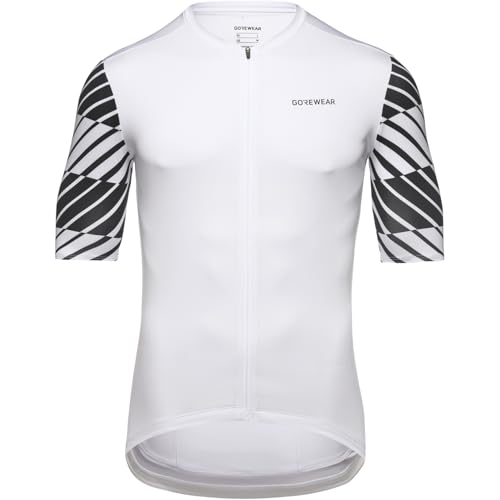 GORE WEAR Herren Swiftride Optical Trikot, White/Black, XL EU