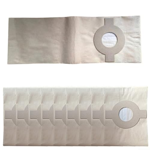 Bolsas de papel para aspiradora Karcher FP 202 FP 303 FP 306 plus, bolsas de uso húmedo y seco en paquetes de 4 10 20, adecuadas para diversas aplicaciones de limpieza y fácil reemplazo (paquete de 20