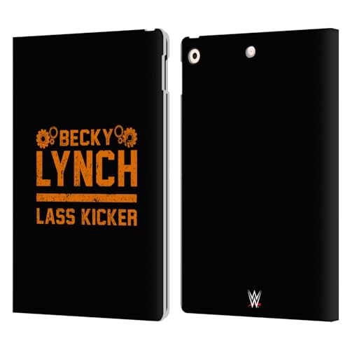 Étui portefeuille WWE Becky Lynch pour iPad 10.2 protection cuir Housse Apple