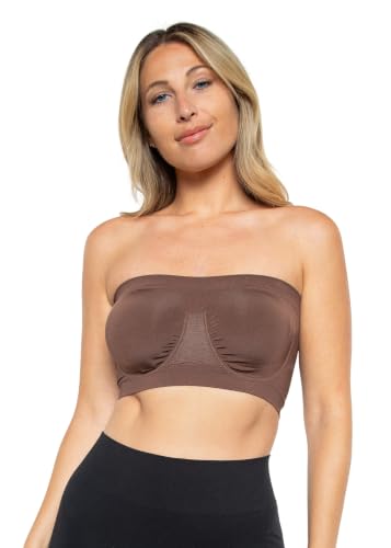 Image of Angel Seamless Underwire Bandeau Bra
