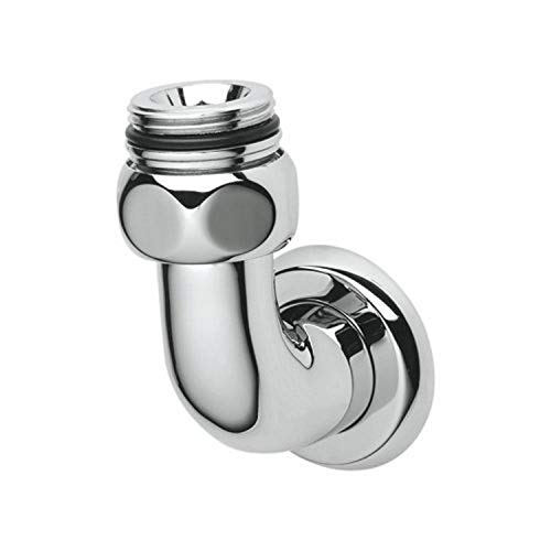 Image of Rohl U.5898APC Perrin & Rowe Transitional Bottom of Therm Return Elbow Or Secondary Outlet Adaptor, Polished Chrome