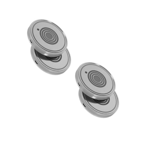 PRETYZOOM 2sets 2pcs Car LED Water Glass Mat with Suction Cups Luminescent Atmosphere Light for Car Interior Decoration Day Battery for Friends and Family 2pcs*2