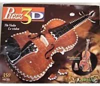 PUZZ 3D WREBBIT STRADIVARIUS REPLICA VIOLIN PUZZLE RARE