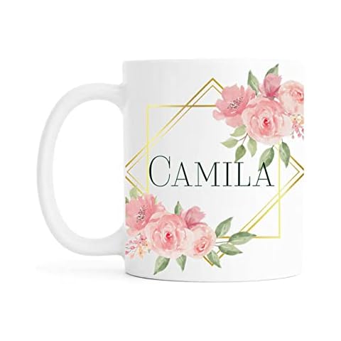 Personalised Mug/Ceramic - Classic 11oz 330ml, Floral (6) Cover