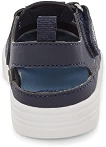 OshKosh B'Gosh Boy's Cilan Sandal, Navy, 9 Toddler | Image 2