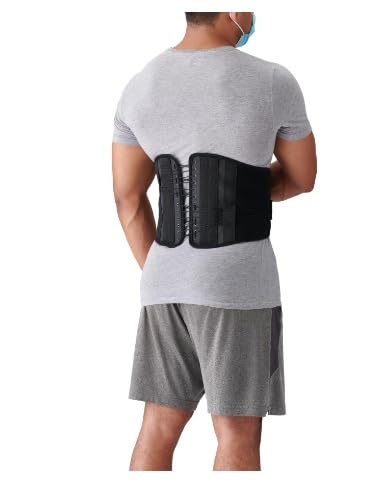 CURAD Back Support with Dual-Pulley System, Size L/XL, Retail Packaging