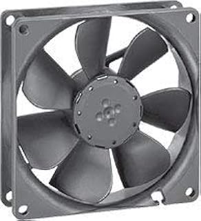 3414NMU-603, Fan, Axial, 24VDC, 92x92x25mm, 42.4cfm, 1.4W, 2300rpm, Ball Bearing, IP68