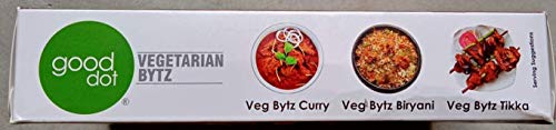Image of GoodDot Vegetarian Bytz - Ready to Cook | Plant Based Meat, Vegetarian & Vegan Friendly, Ready Masala, Indian Spice Mix