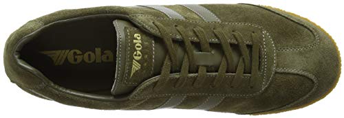 Image of Gola Equipe Suede - Sneakers for Men - Contrasting Wingflash - Heel Return - Durable Cupsole - Low Silhouette
