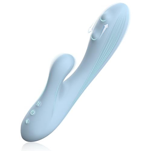 G Spot Vibrator Sex Toys for Women, Rabbit Vibrator with 10 Vibrating + 3 Moving Beads Function,Thrusting clit Vibrator for Womens Clitoris Stimulation,Female Dildo Vibrator Adult Sex Toy for Couples