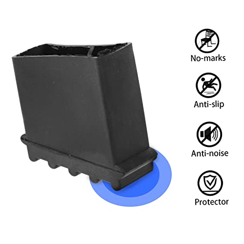 Housoutil 4 Pçs Tapete De Chão Almofadas De Perna De Móveis Protetor De Móveis Antiderrapante Almofa