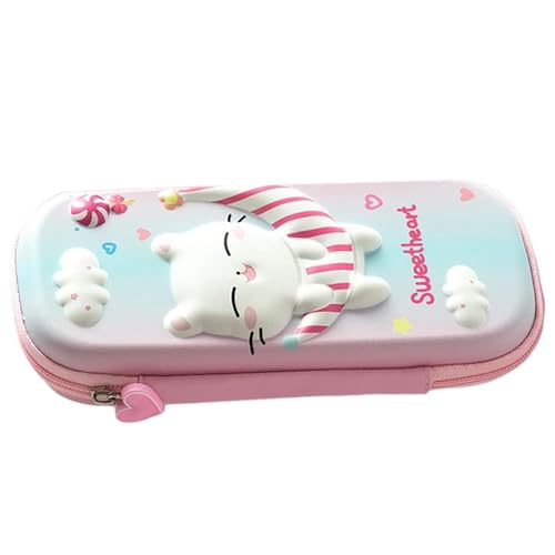 Estuche para niños, gran capacidad, resistente al agua, almacenamiento divertido - Estuche grande y elegante para lápices, para niños, estudiantes, escuela, hogar, cumpleaños, vacaciones, papelería