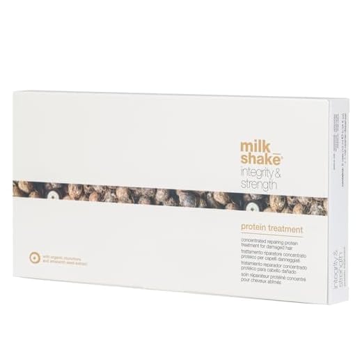 milk_shake | Integrity & strength Protein Treatment 8 vials 10 ml, Reparierende Pflege