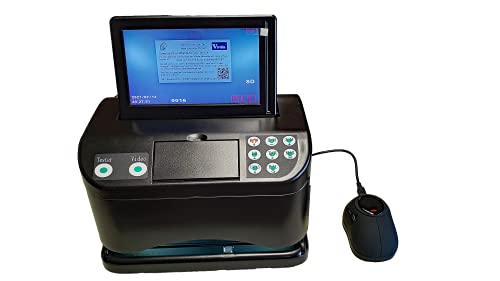 Vividia FM-970 Professional Tabletop Forensic Image Analyzer Document Examination Detector for Crime Science Labs with UVA UVC White IR Blue Magnet Imaging 5MP Camera and 7