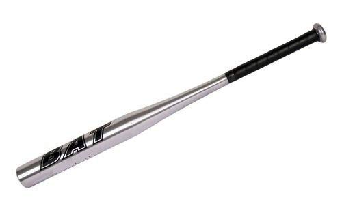 TS Playy Aluminium Base Ball Bat International Standards Silver Professional Aluminum Baseball Bat 34" (Heavy in Weight) /Home Security Self Defence Weapons 1