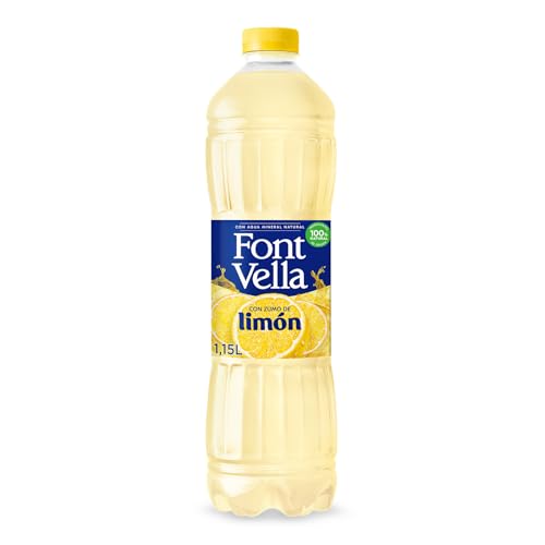 Font Vella Agua Mineral con Zumo de Limón, 1.15L