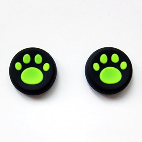 Image of Silicone Thumb Stick Grips Cap Cover Joystick Thumbsticks Caps for PS4 Xbox ONE Xbox 360 PS3 PS2 Cat Dog Paw (C)