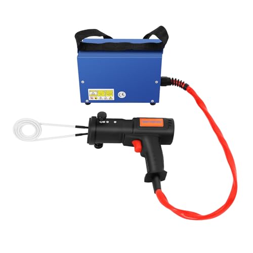 1500W Magnetischer Induktionsheizgerät, 1000℃ Induktion Schraubenlöser, Flameless Induction Heater, Induktionsheizer-Handgeräteset mit 4 Heizspiralen, Schrauben Löser für Induktion
