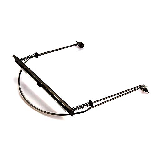 MUPOO Harmonica Holder Neck Rack Mount Stand Adjustable Suitable for Stage Studio, 10 Holes