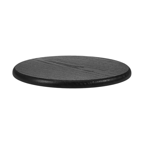 BESPORTBLE Asiento de Madera Redondo para Taburete de Bar, Repuesto Resistente Estructura de Hierro, para Cocina y Zona de Comedor