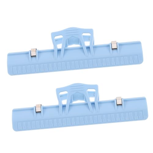 ULDIGI 2pcs Creative Large Plastic Music Clips for Sheets Music Holder Page Clips for Piano Macaron Design for Organizing Scores and Documents