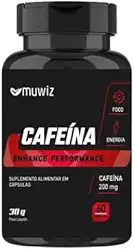 Cafeina 200mg 60 capsulas Muwiz