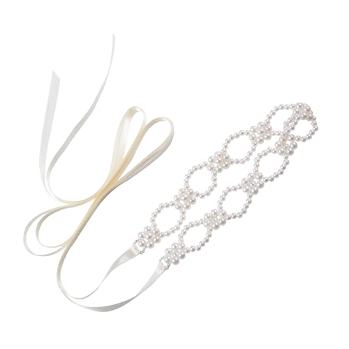 Bridal Belt Pearl Wedding Sash, Handmade Beaded Sash for Bride, Bridesmaid, Flower Girl Dress