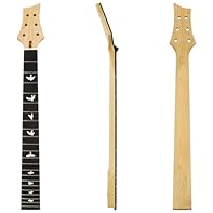 Electric guitar neck,maple wood neck,maple fingerboard. Width at Nut: 42mm. scale length：25.5inches. 22 fret,10mm peg hole diameter,truss rod adjust at headstock. Designed with inlay on 3th, 5th, 7th, 9th, 12th, 15th, 17th, 19th and 21th frets. This ...