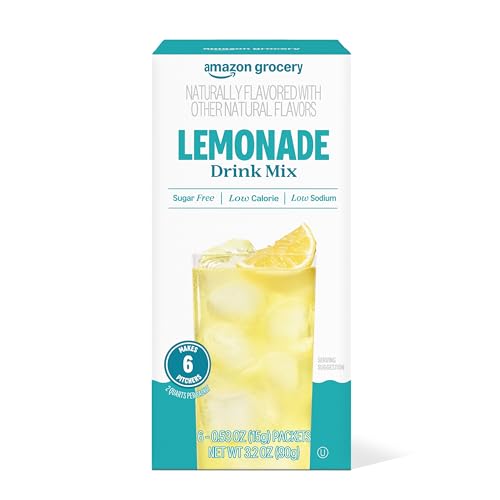 15% coupon - Amazon Lemonade Drink Mix Singles, 6ct