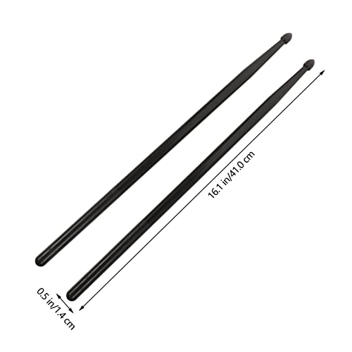 3 pares de baquetas de nailon para batería miniatura 4