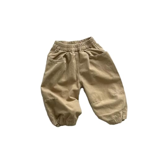 Dninmim Kids Loose Wide Leg Boy Girl Children Pants Kids Casual Capris Bottoms