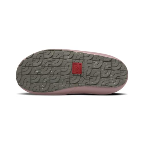 Image of The North Face Thermoball Trac Mule V Winter Shoe, Metal Pnk /Stone Slab, 10 | Insulated & Water Repellent, Rubber Outsole